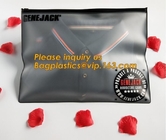 A5 full color print PP/PVC document bag with zipper lock file folder bag,soft PVC office file document bag with zipper