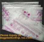 Custom Printed Thick Plastic Poly Zip Lock Waterproof Slider Bags Thick Plastic Poly Bags For swimwear/bikini,bagplastic
