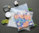 Flat Pouch Bag Type Clear PVC Plastic Slider Zip lockkk bag, swimwear packaging eva bags,slider zipper bags for towel, slid