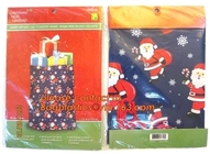 Customized High quality Christmas Giant Size Gift Bag Plastic Bike Cover Bag,Assorted Sizes Giant Gift Bags Jumbo Christ