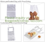 Microperforation blocked bags,microperforated bag for fruit and vegetable,Microperforation triangle bopp sandwich packag