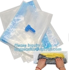 vacuum storage bag set, plastic nylon pe vac bag for travel, Zip lockkk clothes storage bags vacuum, bagplastics, bagease