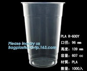 Biodegradable Eco Friendly Pla Soup Paper Cup With Pla Lid,Biodegradable CPLA 100% Cornstarch Lid For Disposable Cup pac