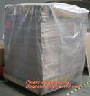 Plastic Material and PE Plastic Type reusable pallet cover, China plastic bag of waterproof pallet covers