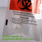 Lab Autoclavable Biohazard Bags Medical Grade Three Wall Biohazard Specimen