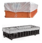Large durable drawstring dumpster container liner for garbage disposable,dump truck liner |plastic bed liners for dumpst